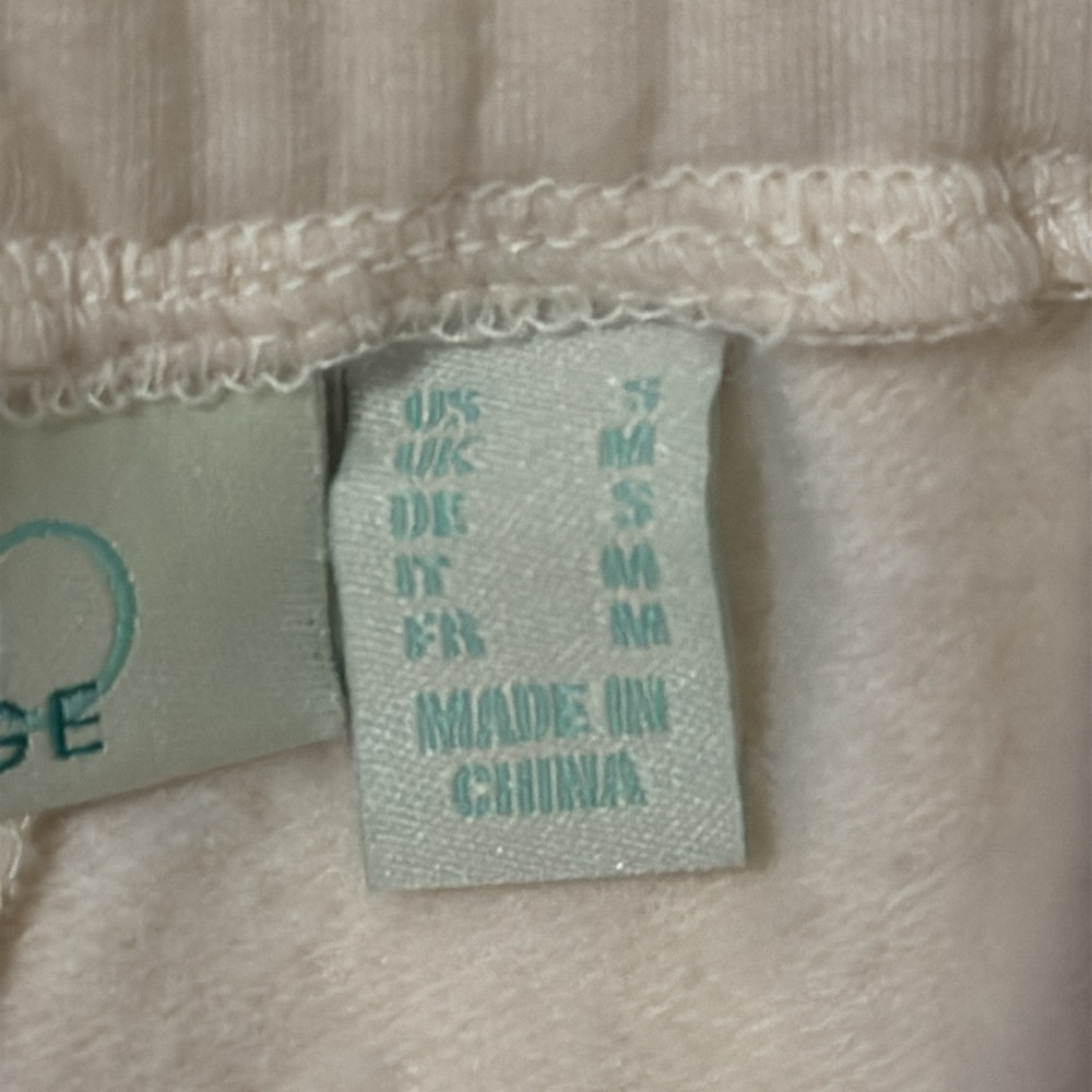 NWOT LOGO LOUNGE BY Lori Goldstein cream pants. Size S - Picture 4 of 7